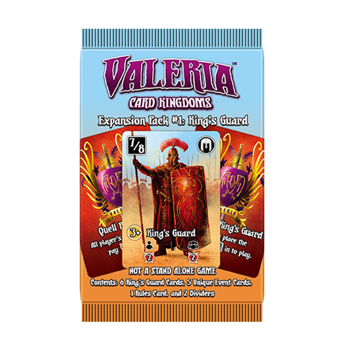 Valeria: Card Kingdoms - Expansion Pack #01: King's Guard ߷ : ī ձ - Ȯ #01 :  ȣ 