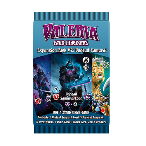 Valeria: Card Kingdoms - Expansion Pack #02: Undead Samurai ߷ : ī ձ - Ȯ #02 : 𵥵 繫 